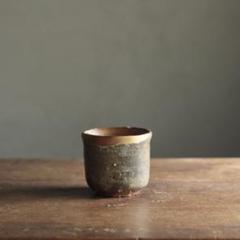 ♦大樋焼？ 茶道具 筒茶碗 江戸時代〜明治時代 古美術品 骨董品 ♢大樋焼？ 茶道具 筒茶碗 江戸時代〜明治時代 古美術品 骨董品