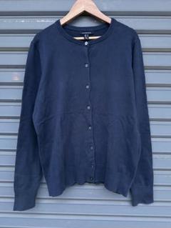 ランズエンド/LANDS END コットン カーディガン 古着 80～90年代 ランズエンド LANDSEND コットンニット