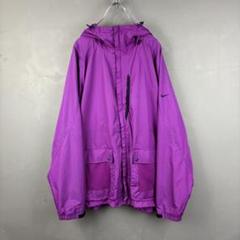 AD2002 03SS archive ポリエステル縮絨ライダースジャケット 紫 00s archive windbreaker ジャケット テック系 紫 XXL - メルカリ