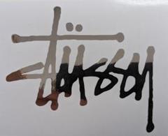 Stussy ロゴ ステッカー ブラック