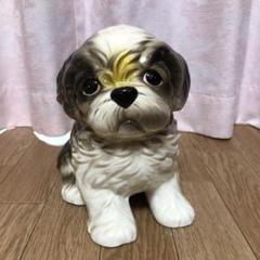 シーズー  陶器　置物　レトロ 2025年最新】置物 犬 シーズーの人気アイテム - メルカリ