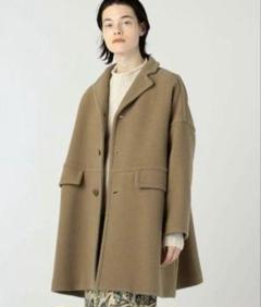 23AW美品✨ マカフィー　ショートパイルメルトン オーバーサイズドコート　36 23AW美品✨ マカフィー ショートパイルメルトン オーバーサイズ