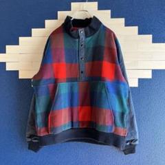 70s USA製 PENDLETON ネイティブ柄セーター 総柄ニット 黒 L