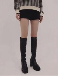 最終値下げ　新品未使用　papermoon square long boots 2025年最新】papermoon ブーツの人気アイテム - メルカリ