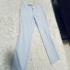 シアサッカー　スリムフィットパンツ　ゴルフパンツ　LL