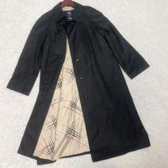 美品 BURBERRY LONDON シルク100% ステンカラーコート 美品 BURBERRY LONDON シルク100% ステンカラーコート