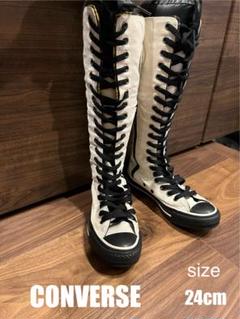 converseレースアップ ロングブーツ 2025年最新】ブーツの人気アイテム - メルカリ