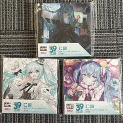初音ミク　39の日記念くじ　描き下ろしキャンバスボード