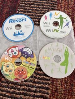 Wiiソフト4本セット（それいけアンパンマン 等）
