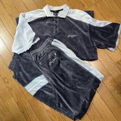 Sean John ベロア　激レア　半袖　セットアップ　希少