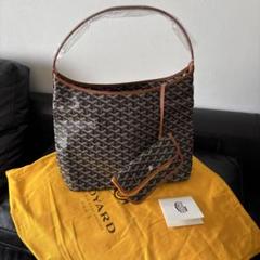 ゴヤール ボエム ホーボーバッグ　ブラウン/ブラック 新品未使用❣️GOYARD ゴヤール ボエム ホーボーバッグ ブラウン