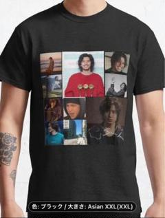 藤井風グラフィックプリント Tシャツ Fujii Kaze and the piano U.S. Tour t-shirt Size XL black