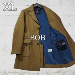 ボブ BOB チェスターコート ヘリンボーン ネイビー M イタリア製 アウター 2025年最新】BOB チェスターコートの人気アイテム - メルカリ