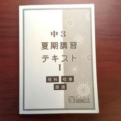 2025年最新】中学3年夏期講習テキストの人気アイテム - メルカリ