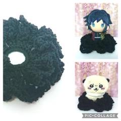 【ぬい活】ぬいぐるみの指定席・小（ブラック） 転がり防止 自立 スタンド