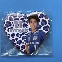 モンテディオ山形☆中村亮太朗☆ハート型缶バッジ☆ガチャ
