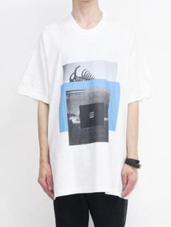NILøS(ニルズ) COTTON ビッグTシャツ　ホワイト NILøS［ニルズ］ NIL T-SHIRT プリント Tシャツ 通販 大阪 -GORDINI-