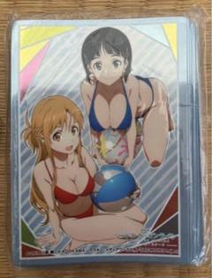 ソードアートオンライン　オーディナルスケール　アスナ&直葉　スリーブ　SAO