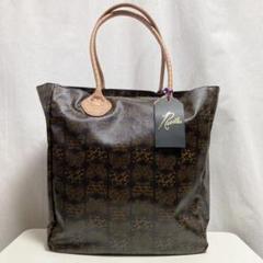 Needles レザーハンドルビッグトート