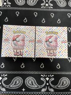 ポケモンカード151 BOX シュリンク付き まとめ売り ポケモンカードゲーム