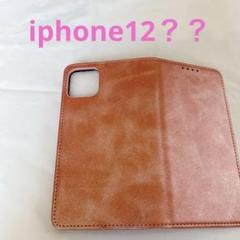 iphone12?ケース手帳型 カバー ローズゴールド
