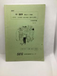 SEG (科学的教育グループ) 中3数学D NO.1〜NO.8 確率と期待値/2次関数の応用/整数/関数とグラフ等 テキスト通年セット 2022 計8冊 ☆ 040M0D booksdream-store2_wk25-058