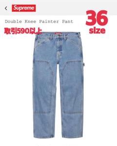Supreme Eagle Double Knee Denim Painter Pant (SS21) - $168