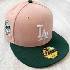 海外限定！ LA ニューエラ キャップ ドジャース　ピンク　ツートン 海外限定！ LA ニューエラ キャップ ドジャースピンク ツートン