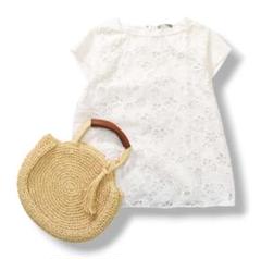 【上質】 【美品】 セオリーリュクス リネン 半袖ブラウス 38 ホワイト ♪ 上質】 【美品】 セオリーリュクス リネン 半袖ブラウス 38
