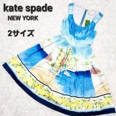 kate spade ノースリーブワンピース 2サイズ - メルカリ