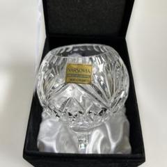【未使用品】クリスタル/ガラス容器/サラダボール/ 高級品/VARSOVIA/ 値引き中】クリスタル/ガラス容器/サラダボール/ 高級品