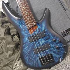 Ibanez SR500B 限定モデル スプラッシュブルー バルトリーニPU Ibanez SR500B 限定モデル スプラッシュブルー バルトリーニPU
