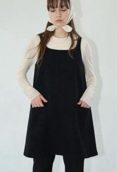 CLANE - ベロアミニワンピース - VELOR BALLOON MINI ONEPIECE