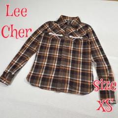 Lee Cher ウエスタンネルシャツ　ブラウン　XS　リー