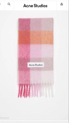 2025年最新】acne studios マフラー ピンクの人気アイテム