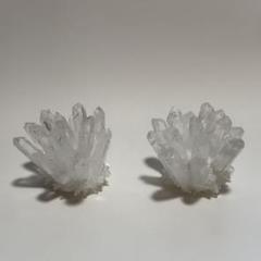 水晶クラスター2個セット