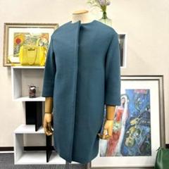 PRADA 17AW ノーカラー コート カシミヤ混 40 PRADA 17AW ノーカラー コート カシミヤ混 40 - メルカリ