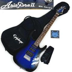 Aria proⅡ MA series ブルーバースト エレキギター【整備品】 美品 Aria ProⅡ MAGNA series MA38-CS【整備品】 - メルカリ