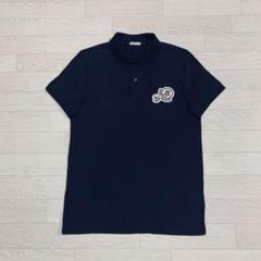 モンクレール　半袖ポロシャツ　ポロシャツ　ネイビー　S MONCLER モンクレール ポロシャツ 半袖 ネイビー サイズS｜Yahoo