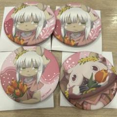 メイドインアビス 一撃 ナナチ ミーティ 花屋ver. マット缶バッジ メイドインアビス 一撃 ナナチ ミーティ 花屋ver. マット缶
