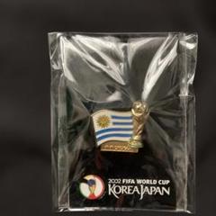 【★日韓戦記念ピンバッジ★】2002 FIFA ワールドカップ　サッカー　電通 FIFA2002ワールドカップ日韓戦記念ピンバッジの盾 - メルカリ