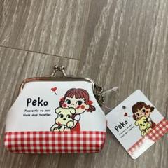 超激レア　ペコちゃん　カービング　コインケース　牛革　FUJIYA 超激レア ペコちゃん カービング コインケース 牛革 FUJIYA