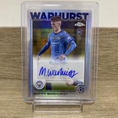 MATTY WARHURST サイン入りオートグラフカード