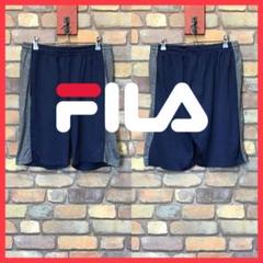 SP1-240【USA買付品 FILA】紺×灰 スポーツ ハーフパンツ