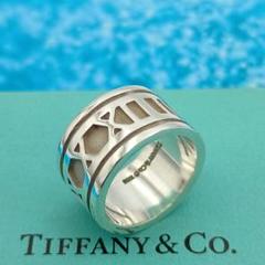 TIFFANY&Co.ティファニー　12号 アトラスリング　ワイド　シルバー指輪