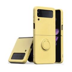 Samsung Galaxy Z Flip 4ケース　スマホリング付　シリコン