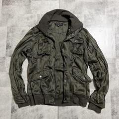 intheattic インジアテックファー付き ブルゾン モッズコート 焦茶 phenix＞GORE-TEX INFINIUM(TM) ミリタリーショートモッズコート