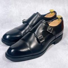 ☆新品☆【リーガル　ケンフォード】ダブルモンク (25) ストレートチップ　黒