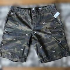GAP メンズ　short pants 迷彩　犬柄