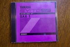 その他 YAMAHA SY/TG55 SOUND CARD SET SAX1 MATRIXSYNTH: Yamaha SY55 TG55 PCM Waveform & Voice Data Card